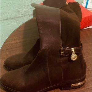 Chocolate brown Michael Kors boots